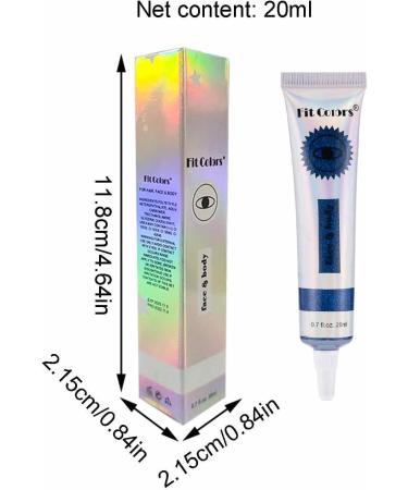 Shimmer Liquid Eyeshadow | Multi-Functional Liquid Eye Shadow Professional Makeup Cream Eyeshadow Primer Kit for Women and Girls Pochy 08 - Buy Online on GoSupps.com