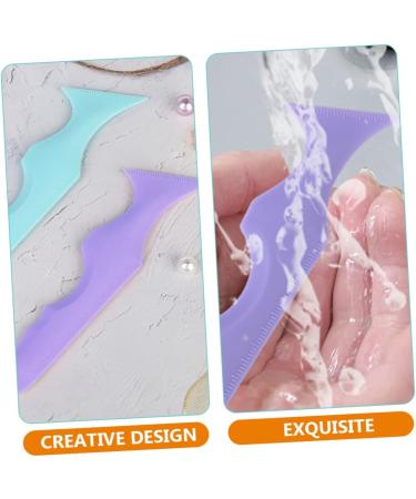 MAGICLULU Eyelash Applicator Tool 10 Pcs Silicone Beauty Ruler Eyeshadow Eyeliner Template Eyeliner Stencils for Eyes Seal Face - Buy Online on GoSupps.com