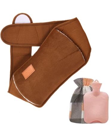 MYAMIA Hot Water Bag Rubber Hot Water Bag with Waist Cover Hot Water Bag Pain Relief Warmer-B