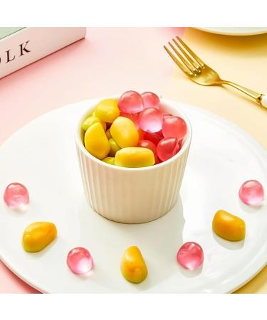 White Peach Mango Peeled Candy 68g/Pack 30% Juice Soft Candy Peeled Sweet Candy Healthy Candy Wedding Desserts Candy Ready to Eat Fruit Snacks (4 - Buy Online on GoSupps.com