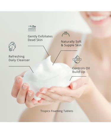 Tropics Foaming Hand Soap Tablets - 5 Pack | Eco-Friendly Refill Sampler | 42.5 fl oz - Variety Scents & Recyclable Packaging - Buy Online on GoSupps.com