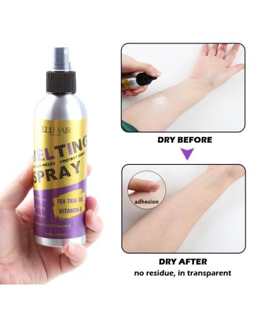 Melting Spray and Holding Spray Glue-Less Hair Adhesive Spray for Closure Lace Wigs All-Day Hold Daily Wig Application 200ml - Buy Online on GoSupps.com