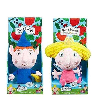 Ben & Holly's Little Kingdom 18cm Talking Soft Plush Toys