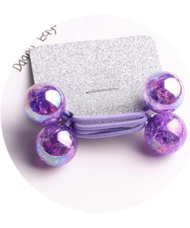 Beaupretty 3 Pairs Hair Ties for Girls Acrylic Hair Circle Hair Rubber Bands Womens Barrettes for Hair Toddler Hair Bands Hair Clips for Girls Ponytail Child The Bubble Acrylic Ball - Buy Online on GoSupps.com