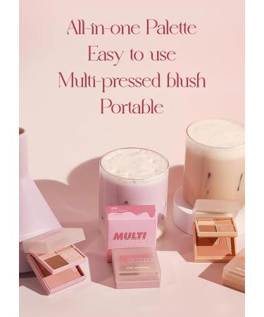 I m Meme Mini 2-in-1 Palette - Multi Cube | Portable 4 Eye-shadows & 2 Blushes - 05 Vanilla Double Shot 0.27 Oz - Shop Internationally - Buy Online on GoSupps.com