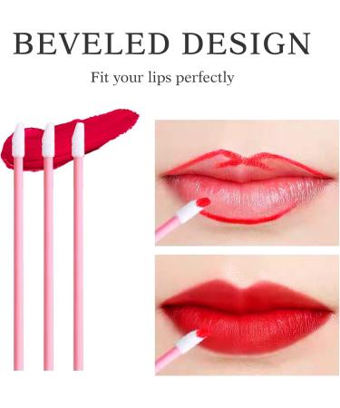 Sularpek 200 PCS Disposable Lip Gloss & Make Up Brush Set | Lipstick Concealer Applicator Tool for Lips, Eyes & Makeup Application - Buy Online on GoSupps.com