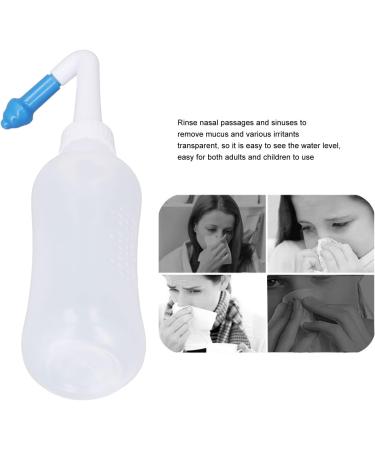 Nose Wash Cleaner 300ml Nasal Bottle Professional Cleaning for Household Adults Children (Blue Nose with Five Holes) Blue Nose with Five Holes Blue Nose with Five Holes - Buy Online on GoSupps.com