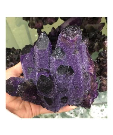 Natural Crystal Rough Natural Amethyst Angel Aura Quartz Crystal Cluster Gift