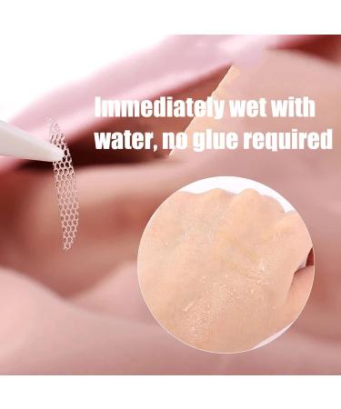 Instant Eyelid Stickers for Droopy Hooded Single Eyelids 1 Roll Double Eyelid Tape Adhesive Invisible Free Lace Mesh Eyelid Lifter Strips with Tweezers and Fork Rod - Buy Online on GoSupps.com