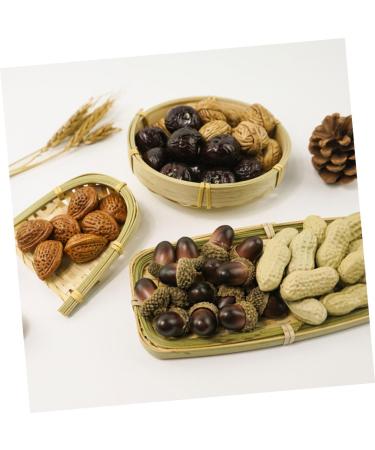 Alipis 20pcs Faux Fruit Decor Walnut Ornament Photo Props Walnut Artificial Food Fake Fruit Walnut Background Pretend Play Food Figure Lifelike Nut Ornament Wedding Birthday Present - Buy Online on GoSupps.com