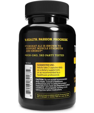 Tongkat Ali Extract Capsules 700mg | LongJack 200:1 - Mens Health Support | Non-GMO 100 Capsules - International Shipping Available - Buy Online on GoSupps.com