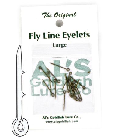 Al's Goldfish Lure Co. FL2-24 Fly Line Eyelet, Large for line weights 6, 7, 8, 9