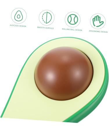 Plafope Avocado-Shaped Massage Ball | Body Roller & Handheld Massager for Ultimate Relaxation - International Shipping Available - Buy Online on GoSupps.com