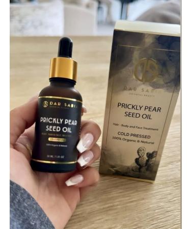 BEST PURE and ORGANIC BARBARIAN FIG SEED OIL for face. Excellent anti-aging and anti-dark circles oil. 100% pure natural vegan and ecocert. Cold pressure: extra-virgin anti-UV lacon. 30ml - Buy Online on GoSupps.com