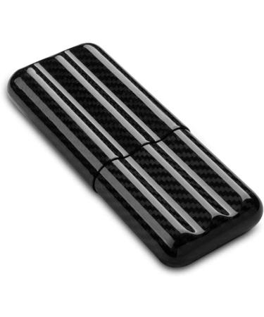 Cigar Boxs Humidors Cigar Box Cigar Humidor Carbon Fiber Lightweight Portable Cigar Storage Tube Holder Decorative Box