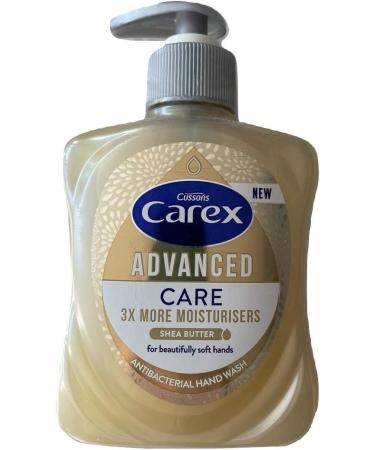 Carex Advanced Care Antibacterial Hand Wash 3 Set Shea Butter Macadamia Oil Marine Minerals for soft hands from Kingdom Supplies - Buy Online on GoSupps.com