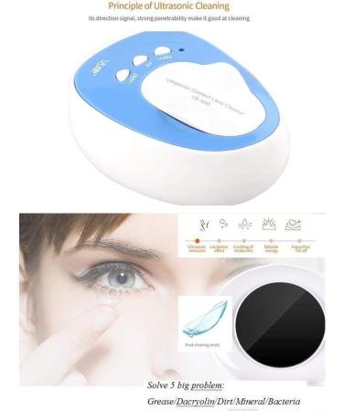 Kowellsonic CE-3200 Mini Ultrasonic Contact Lens Cleaner Kit - Blue - Buy Online on GoSupps.com