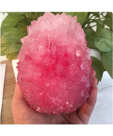 Natural Crystal Rough Very Beautiful Rose-Colored Quartz Crystal Cluster specimens Stones 900-1000g - Buy Online on GoSupps.com