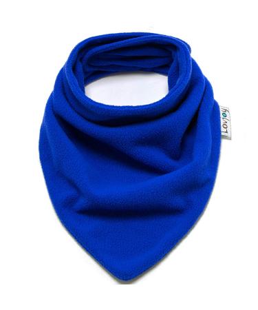 Baby Toddler Cute Warm Fleece scarf/Snood. Soft & Cozy. Fits 6 months - 5 Years. More Designs for Boys & Girls! Royal Blue