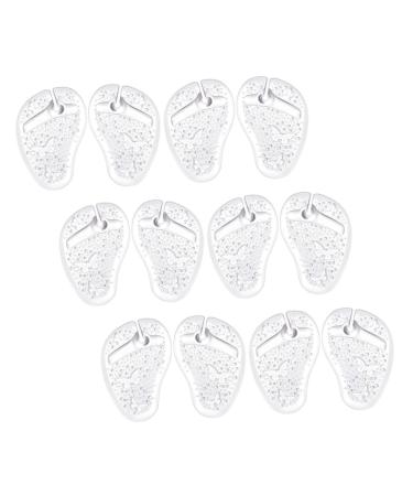 6 Pairs Palm Rest High Heel Inserts Heel Grips for Womens Shoes Soft Inserts Metatarsal Pads Shoe Pads Moses Sandals for Women Front Palms Pads Gel Miss Pattern Filler1605 65432