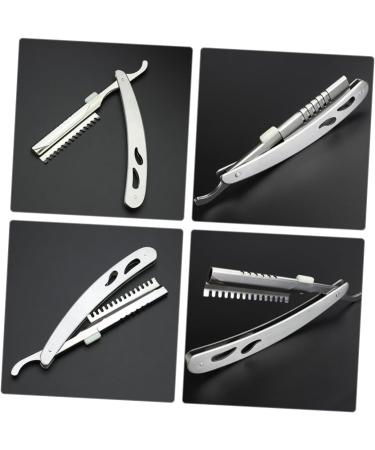 Stainless Steel PopetPop Razor Holder | Hairdresser & Manual Razor Blade Accessories - Buy Online on GoSupps.com