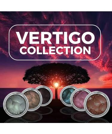 Concrete Minerals Vertigo Eyeshadow - Silky Smooth, Highly Pigmented, Long-Lasting | Vegan, Cruelty-Free, Handmade in USA | 12g Loose Mineral Powder - Buy Online on GoSupps.com
