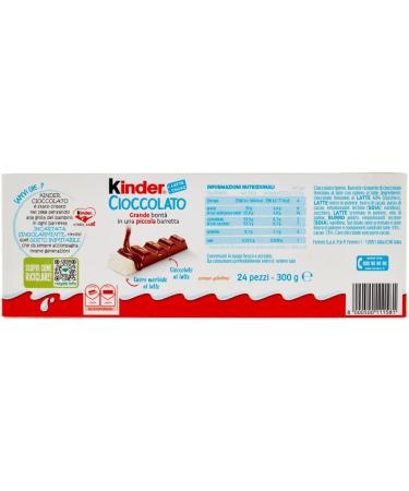  Italian Gourmet E.R. Pack of 6 milk chocolate bars 300g + Italian gourmet pulp 400g - Buy Online on GoSupps.com