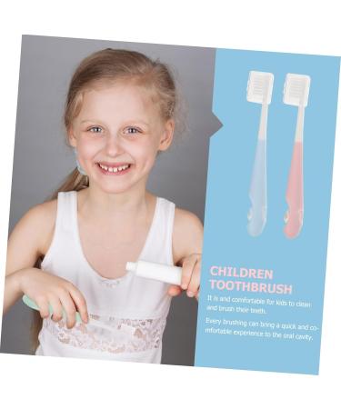 Mobestech 3-Pack Children's Toothbrushes - Soft Bristles for Gentle Cleaning | Toddler-Friendly Colors | Household Cleaning Devices - Buy Online on GoSupps.com