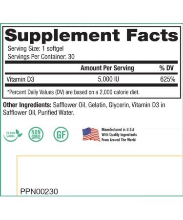 Peak Pure & Natural Golden Oil & Peak Vitamin D3 - Buy Online on GoSupps.com