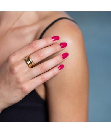 AVOA Beauty Wildberry Nail Foil - Long-Lasting Berry Red Self-Adhesive Nail Wraps | 16 Thin Designs for Stunning Nails - Buy Online on GoSupps.com