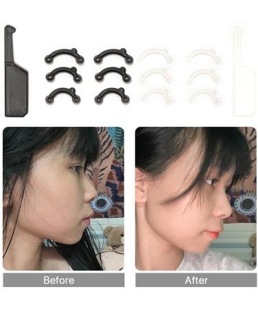 Buy VANANA 6 Pairs Nose Lifting Shaper Inserts - Soft Silicone No Pain Nose Up Corrector Tool (Black & White) - Comfortable & Easy to Use - International Shipping Available - Buy Online on GoSupps.com