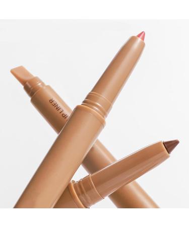 XAGMODSHN Double Tip Multifunctional Cosmetic Pencil Lip Liner Highly Pigmented Formulas for Precise Lines and All Day Color Two Ended Lip Liner for Makeup Artistrys - Buy Online on GoSupps.com