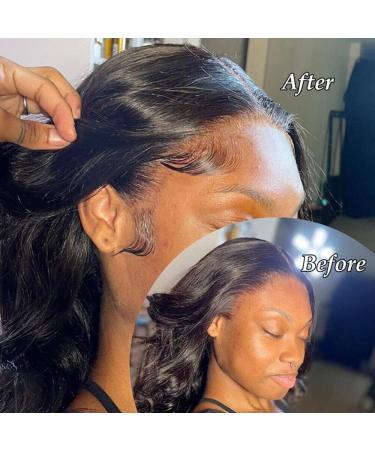 JZhair 4Pcs HD Swiss Lace Baby Hair Edge Stripes - Real Human Virgin Hair, Reusable & Natural for Women - Buy Online on GoSupps.com