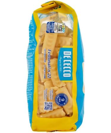  Italian Gourmet E.R. De Cecco Pasta 100% Italian Festonati No. 22 Noodles 500g + Italian Gourmet Pulp 400g - Buy Online on GoSupps.com