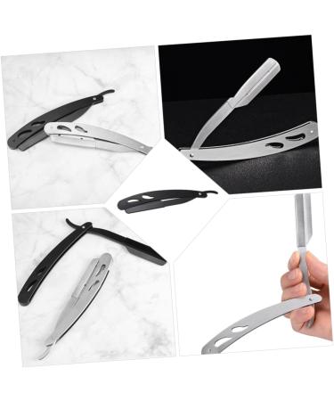Fomiyes Vintage Razor Holder - Rustproof Metal Manual Razor for Men | Ideal for Hairdressers & Lawn Care - Buy Online on GoSupps.com