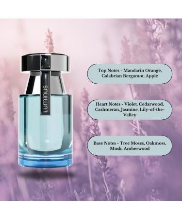 Luminus Pour Homme EDP Spray 100ML (3.4OZ) Spicy Fruity Refreshing Masculine Fragrance. 3.4 Fl Oz (Pack of 1) Luminus Pour Homme - Buy Online on GoSupps.com