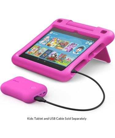 Amazon Kids Portable Charger for Fire Kids & Kids Pro Tablets - Pink - Buy Online on GoSupps.com
