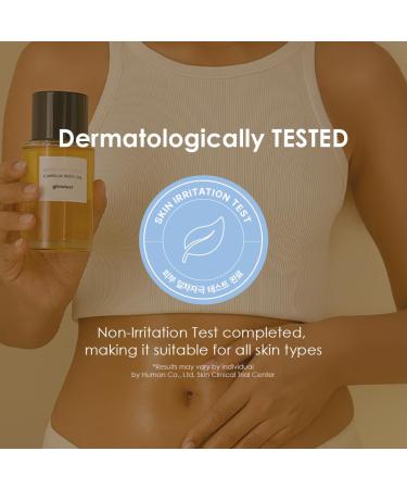 glowiest Effortless Glow Camellia Body Oil Anti-Aging & Antioxidant Formula with Camellia Japonica Hazelnut & Castor Oils Lightweight Fast-Absorbing Deep Moisture 100ml - Buy Online on GoSupps.com