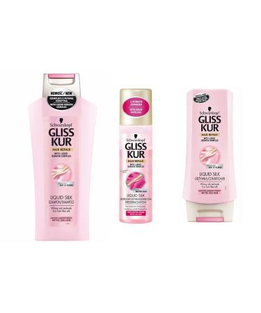 Gliss Kur Gliss Kur Liquid Silk Shampoo Spray Conditioner by Gliss Kur