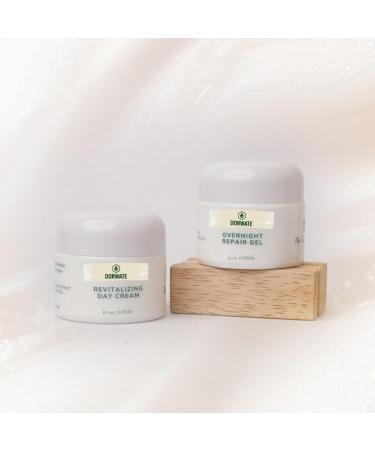 Dorwate Day & Night Anti-Aging Set | Japanese Beauty Formula | Niacinamide Hyaluronic Acid & Peptides | 15ml Each