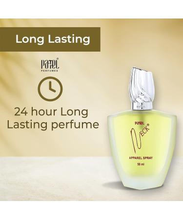 Patel Perfumes Neck Premium Apparel Spray for Long-Lasting 24 Hours fragrance for Men 50 ml | 1.69 Fl Oz (Pack of 1) - Buy Online on GoSupps.com
