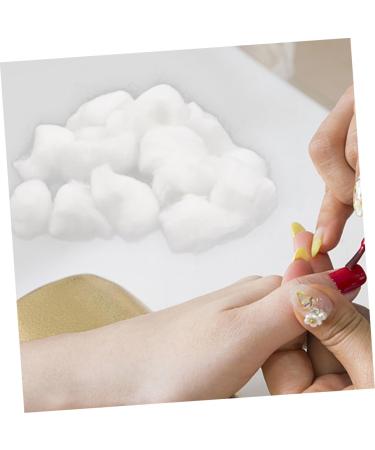 Mikinona 3 Manicure Tools Manicure Cotton Balls Organic Cotton Balls Cotton Balls for Nails Lint Nail Wipes Absorbent Cotton Balls Jumbo Cotton Balls Small Cotton Balls White - Buy Online on GoSupps.com