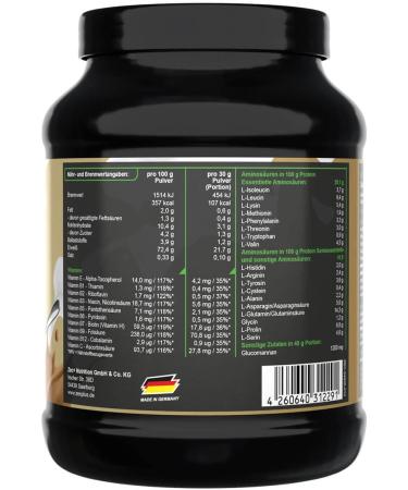 ZEC+ Nutrition Protein Pudding 600G | Low-Calorie Cookie Dough Dessert with Glucomannan | Protein-Rich Sports Food - Buy Online on GoSupps.com