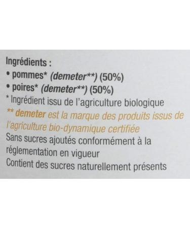 C teaux Nantais Apple Pear Puree 630 g - Pack of 2 - Buy Online on GoSupps.com