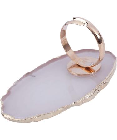 AVIDYA 1 Pc Resin Stone Color Nail Art Ring Palette Finger Ring Plate Acrylic Cream Foundation Mixing Nail Art Equipment - Buy Online on GoSupps.com