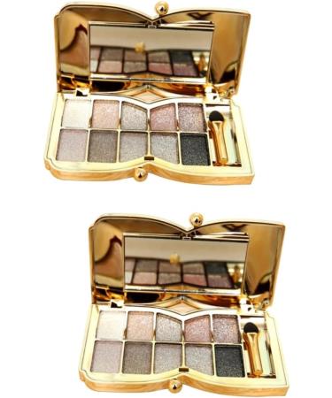 TOVINANNA 2pcs Eye Shadow Palettes Eyeshadow Eye Shadows Set Pearlescent - Buy Online on GoSupps.com