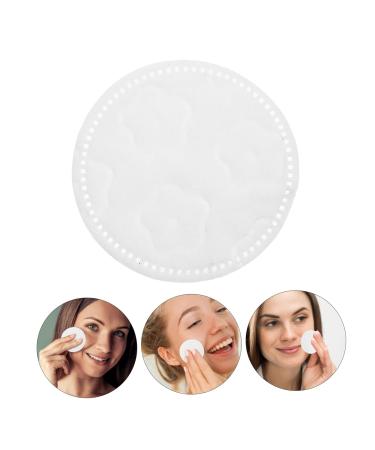 FRCOLOR 3pcs Round Cotton Makeup Remover Pads - Disposable Facial Wipes for Eyelash & Makeup Cleaning - Pure White Cotton Pads - Buy Online on GoSupps.com