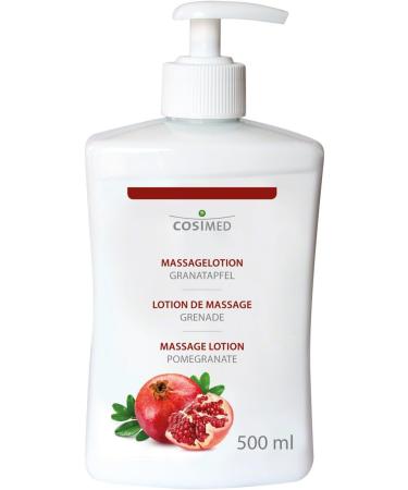 CosiMed Massage Lotion Pomegranate 500ml - Pressure Dispenser - Nourishing & Hydrating for Spa & Home Use | International Shipping Available - Buy Online on GoSupps.com