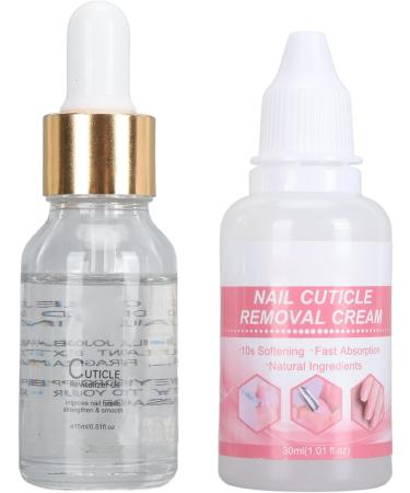 Nail Cuticle Remover Kit Cuticle Remover Kit Nourish Promote Nail Growth Exfoliating for Travel Use (LS152-3) - Buy Online on GoSupps.com