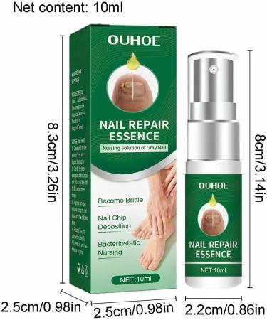 FASSME Nail Repair Essence toenail solution nail repair nursing solution of gray nails safe and effective repair discolored damaged nails 10ml - Buy Online on GoSupps.com